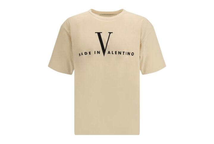Beige Cotton T-Shirt