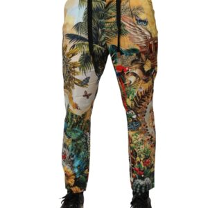 Multicolor Tropical King Lounge Trouser Pants