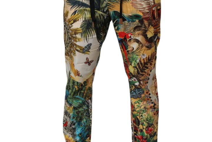 Multicolor Tropical King Lounge Trouser Pants