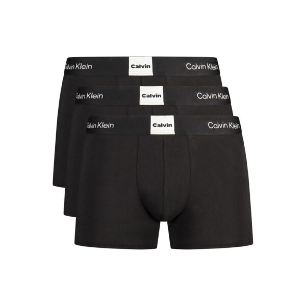 Black Cotton Men’s Boxer Shorts