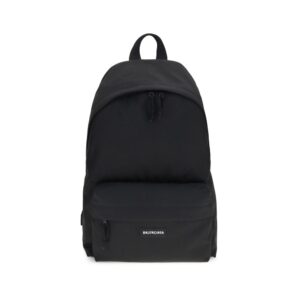 Black Polyamide Backpack