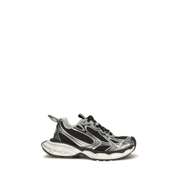 Multicolor Polyethylene Athletic Sneakers