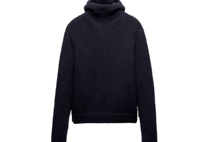 Blue Wool Turtleneck