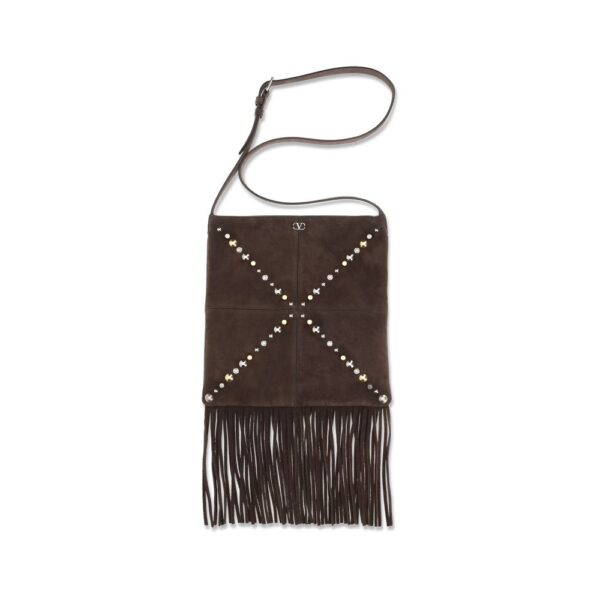Brown Calf Leather Bos Taurus Shoulder Bag