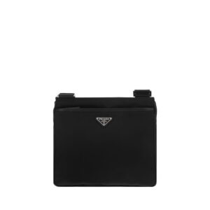 Black Nylon Shoulder Bag - Jag Couture London