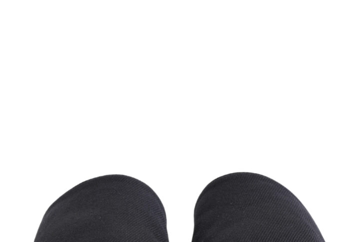 Dark Navy Wool Cotton Red Chevron Slippers Shoes