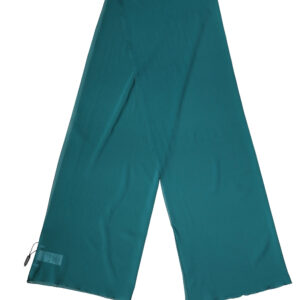 Blue Green Silk Neck Wrap Shawl Stole 200cm x 64cm Scarf