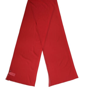 Red Silk Neck Wrap Shawl Women Stole 200cm x 64cm Scarf