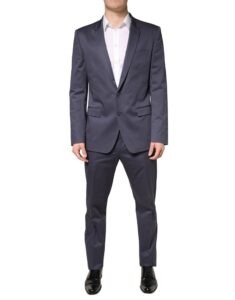 Blue Single Breasted MARTINI 2 Piece Suit