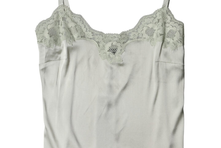 Light Green Floral Lace Lingerie Top Underwear