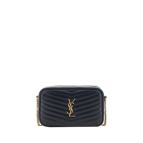 Black Calf Leather Bos Taurus Shoulder Bag