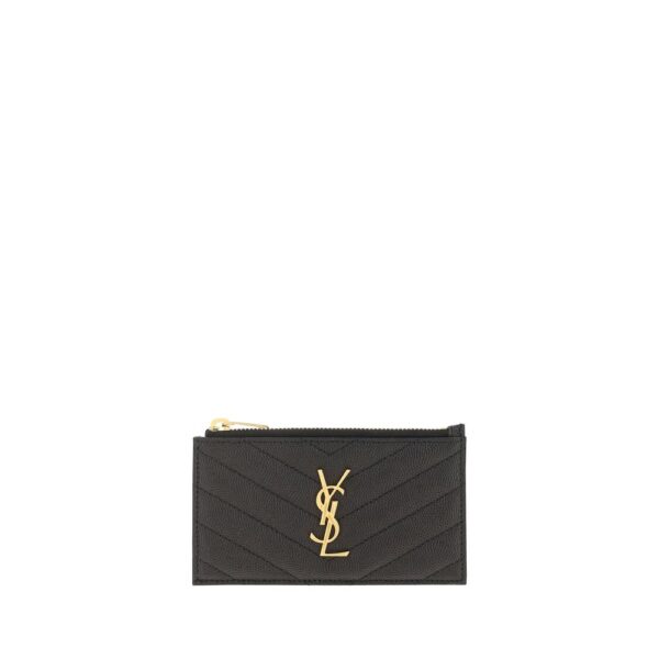 Black Calf Leather Bos Taurus Wallet