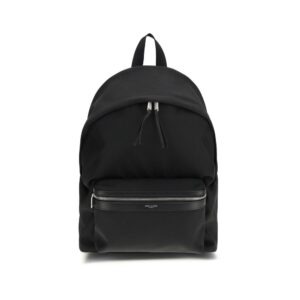 Black Nylon Backpack - Jag Couture London