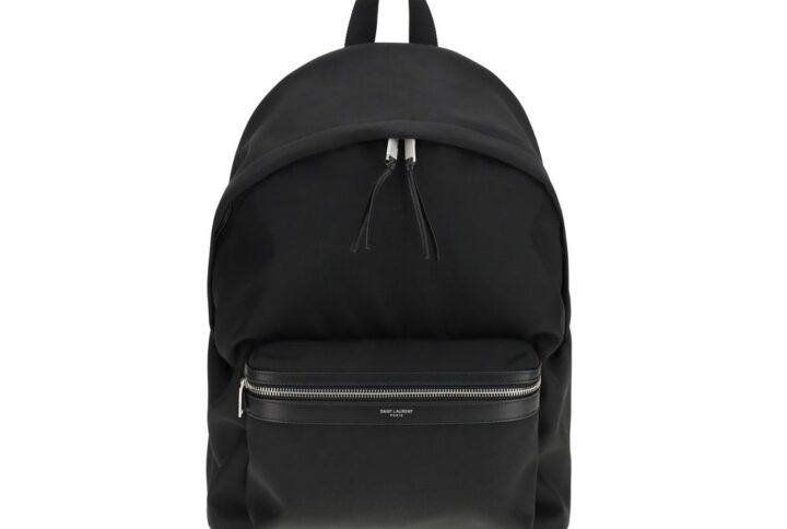 Black Nylon Backpack