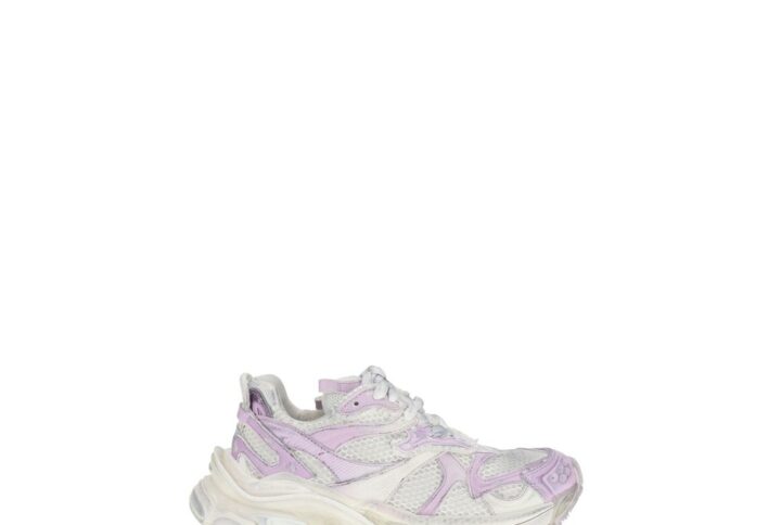 Multicolor Polyurethane Athletic Sneakers