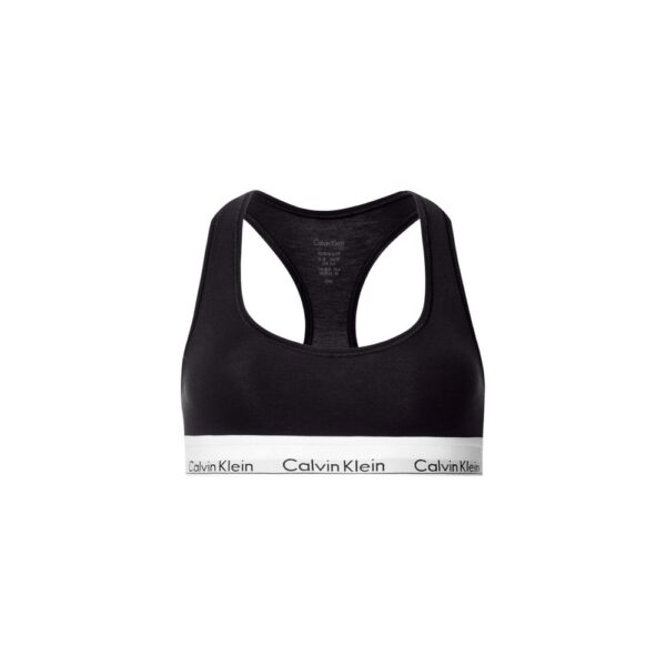 Black Cotton Bra