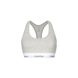 Gray Cotton Bra