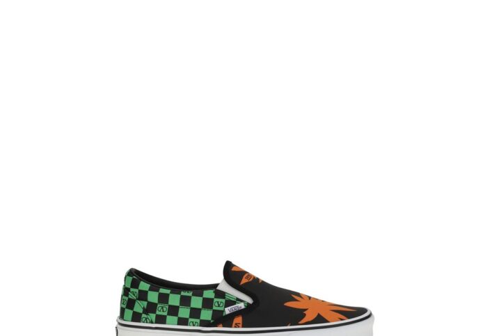 Multicolor Cotton Low Top Sneakers