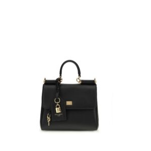 Black Calf Leather Bos Taurus Shoulder Bag - Jag Couture London