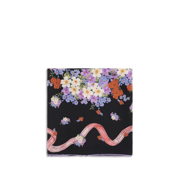Multicolor Silk Scarf