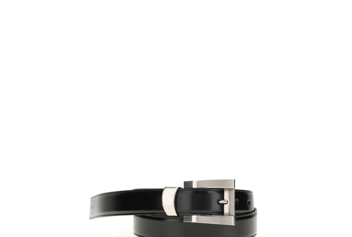 Black Calf Leather Bos Taurus Regular Belt