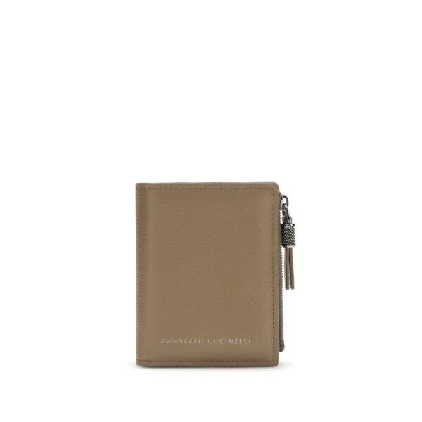 Brown Calf Leather Bos Taurus Wallet