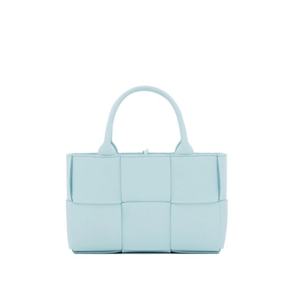 Blue Lamb Leather Tote Bag