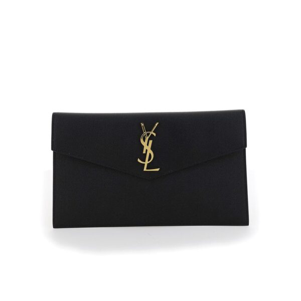 Black Calf Leather Bos Taurus Wallet