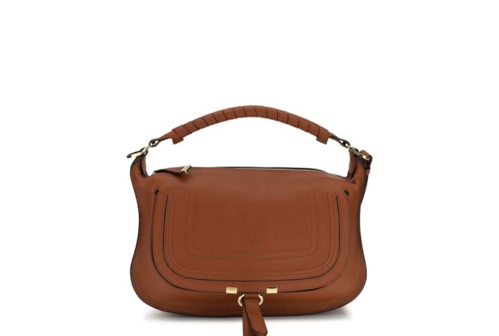 Brown Calf Leather Bos Taurus Shoulder Bag