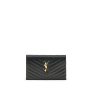Black Calf Leather Bos Taurus Wallet - Jag Couture London
