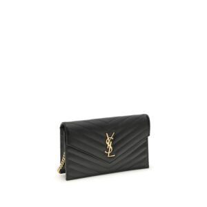 Black Calf Leather Bos Taurus Wallet - Jag Couture London