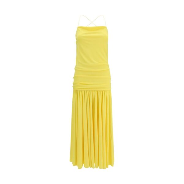 Bicolor Viscose Casual Dress