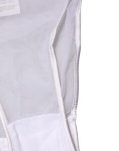 White Sheer Silk Stretch High Brief Underwear