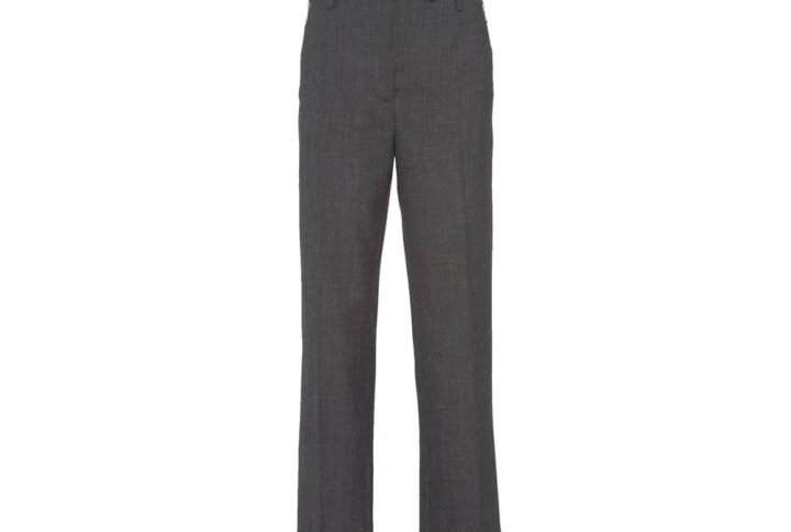 Gray Virgin Wool Dress Pants | Jag Couture London – New York