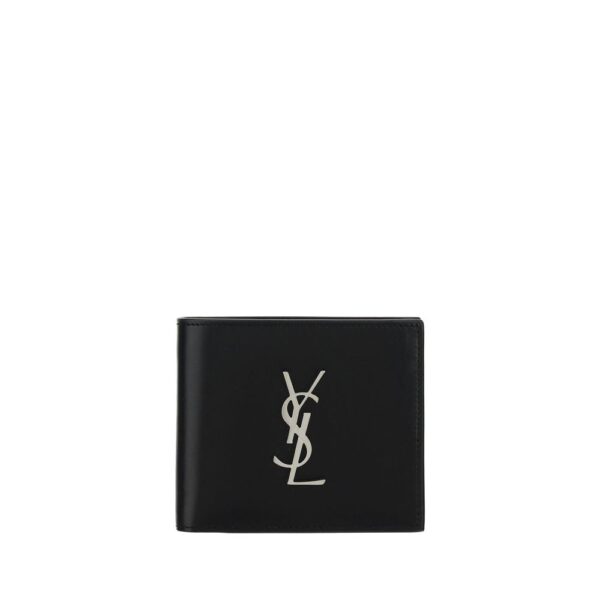 Black Calf Leather Bos Taurus Wallet