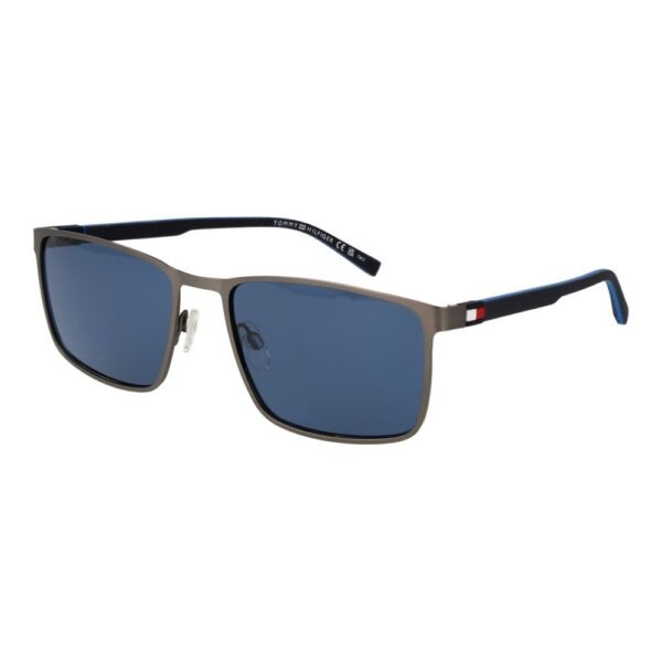 Gray Metal Sunglasses