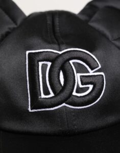 Men Black Velvet Animal Ears Baseball Cap Hat