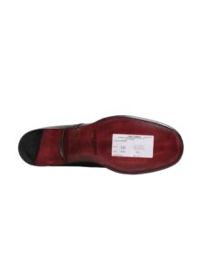 Black Calfskin Leather Derby Men Dress Shoes