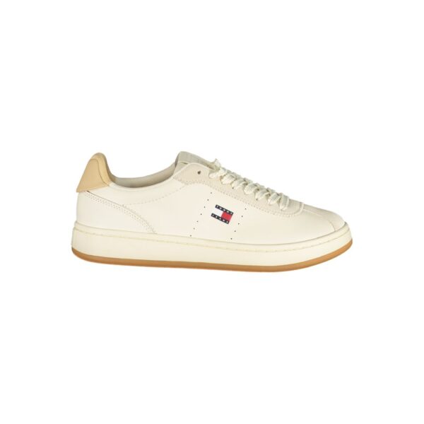 Beige Polyurethane Womens Sneaker