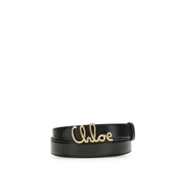 Black Calf Leather Bos Taurus Belt