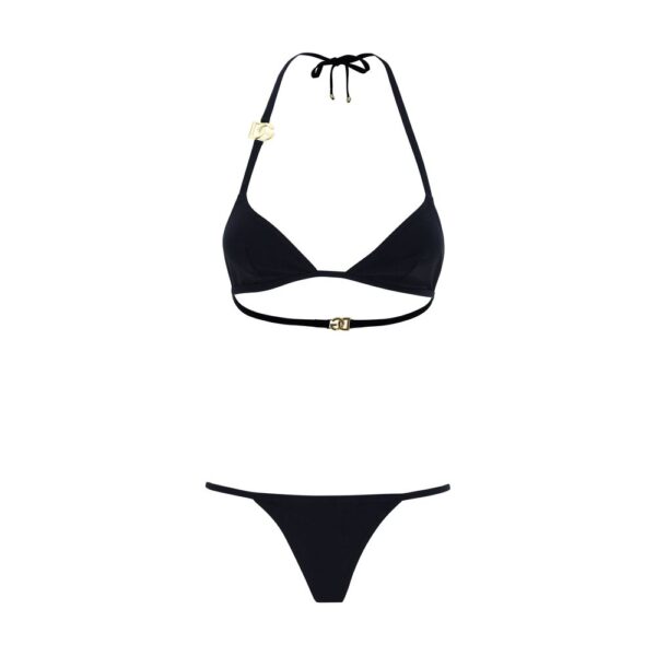 Black Nylon Bikini