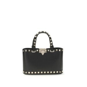 Black Calf Leather Bos Taurus Handbag - Jag Couture London