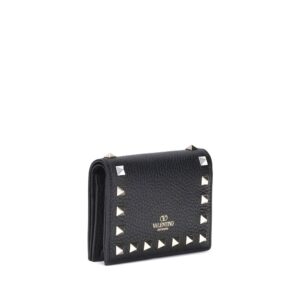 Black Calf Leather Bos Taurus Wallet - Jag Couture London