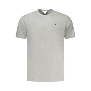 Gray Cotton Men's T-Shirt
