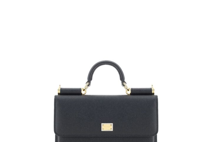 Black Calf Leather Bos Taurus Shoulder Bag | Jag Couture London – New York