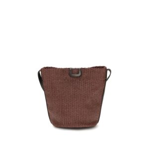 Bordeaux Cotton Backet Bag