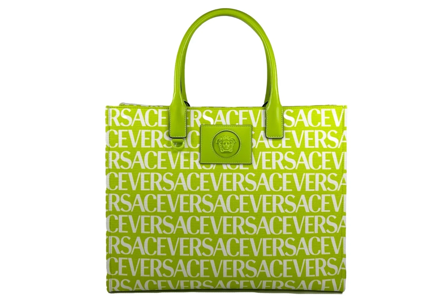 Versace Medusa Large Canvas Large Tote Bag - Jag Couture London