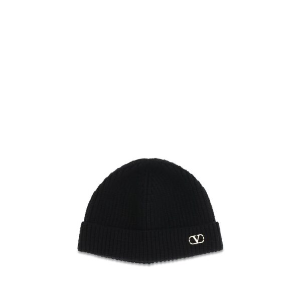 Black Cashmere Beanie