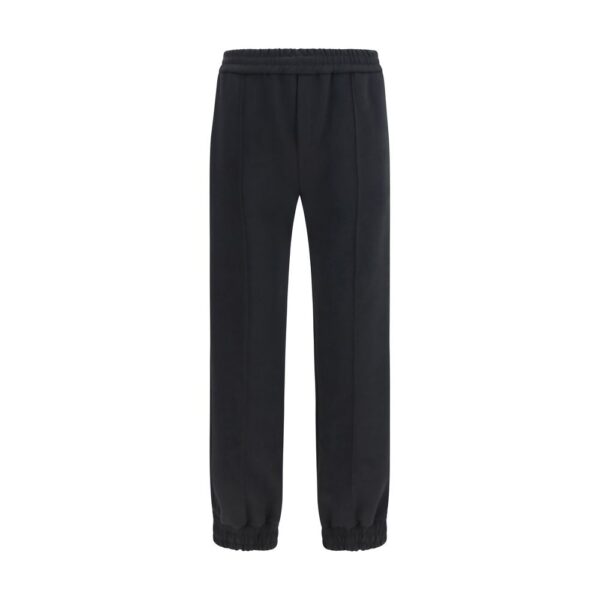 Black Cotton Joggers (Workout Pants)
