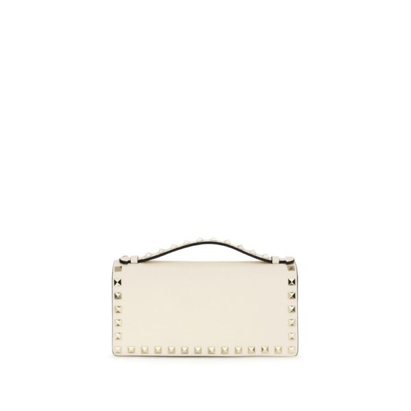 Beige Calf Leather Bos Taurus Wallet